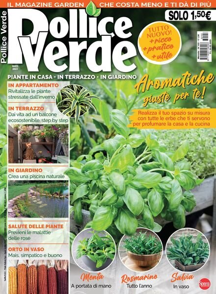 Pollice Verde – marzo 2023 Cover