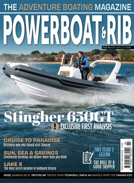 Powerboat & RIB – March 2023 Cover