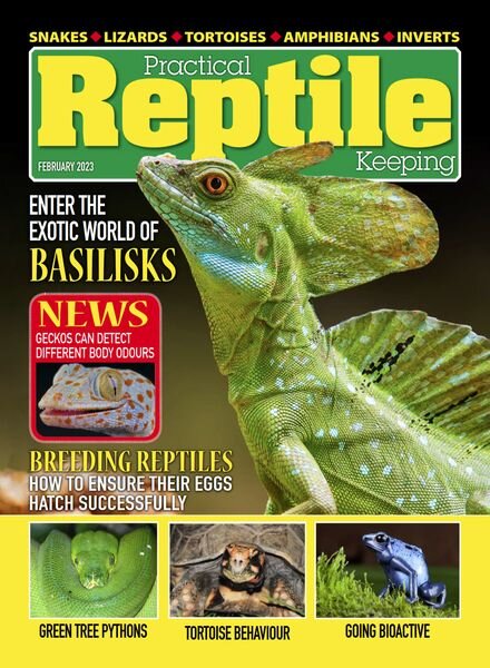 Practical Reptile Keeping – February 2023 Cover