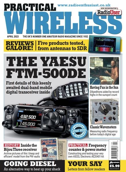 Practical Wireless – April 2023 Cover