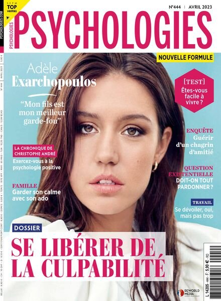 Psychologies France – Avril 2023 Cover