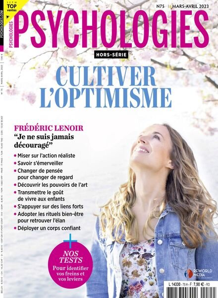 Psychologies – Hors-Serie – Mars-Avril 2023 Cover