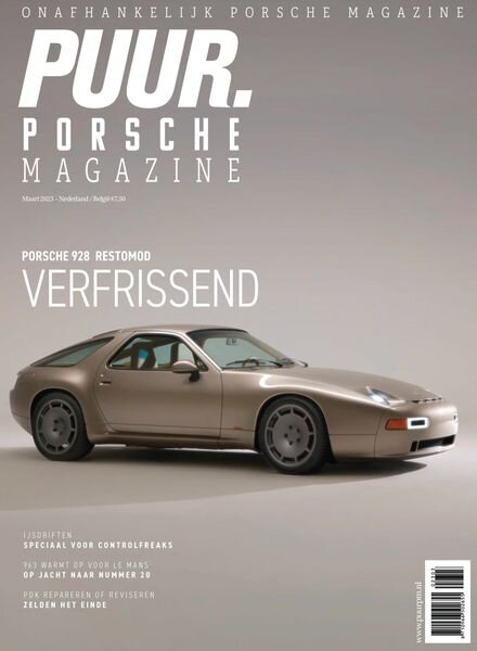 PUUR Porsche Magazine – maart 2023 Cover