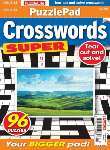 PuzzleLife PuzzlePad Crosswords Super – 23 March 2023 Cover