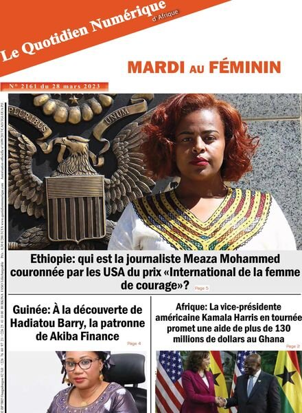 Quotidien Numerique d’Afrique – 28 mars 2023 Cover