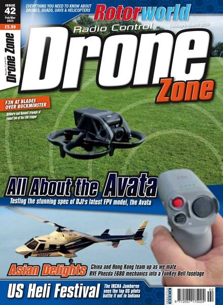 Radio Control DroneZone – Issue 42 – February-March 2023 Cover