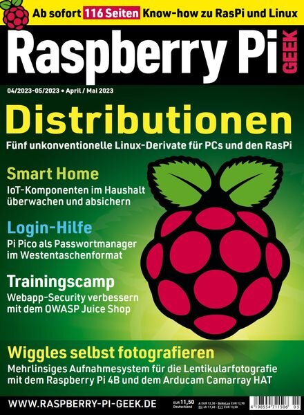 Raspberry Pi Geek – April 2023 Cover