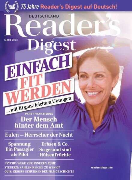 Reader’s Digest – 27 Februar 2023 Cover
