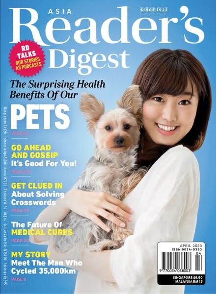 Reader’s Digest Asia – April 2023 Cover