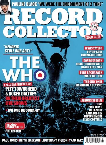Record Collector – April 2023 Cover