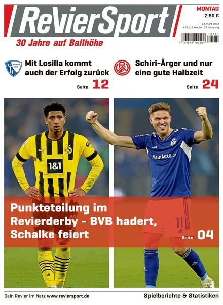 RevierSport – 13 Marz 2023 Cover