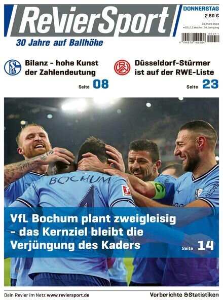 RevierSport – 16 Marz 2023 Cover