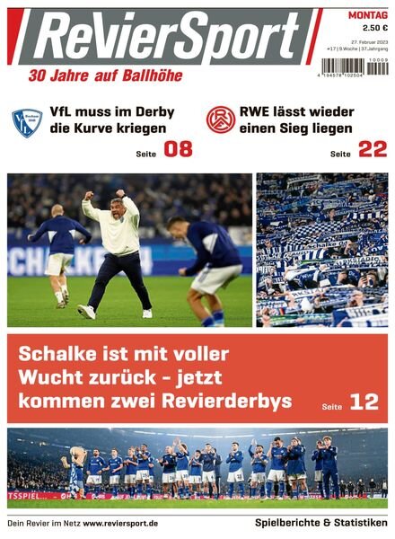 RevierSport – 27 Februar 2023 Cover