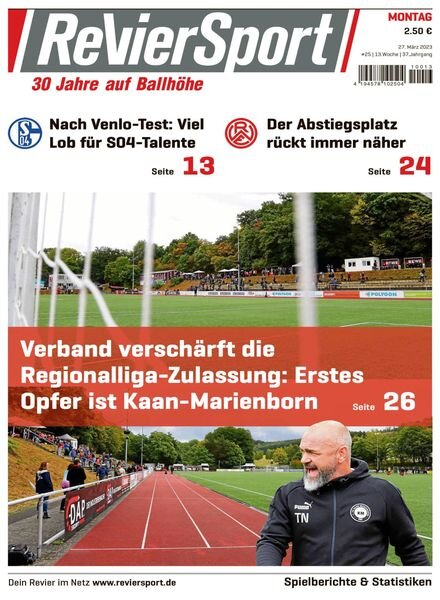 RevierSport – 27 Marz 2023 Cover