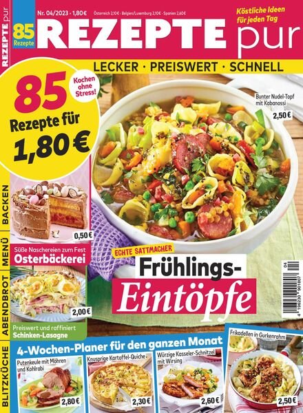 REZEPTE pur – 08 Marz 2023 Cover
