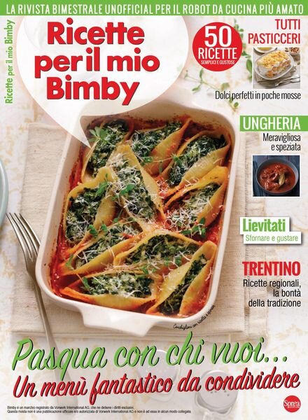 Ricette per il Mio Bimby – marzo 2023 Cover