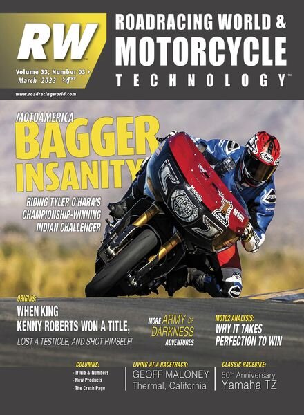 Roadracing World – March 2023 Cover