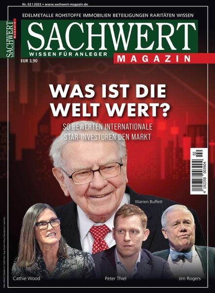 Sachwert Magazin – April 2023 Cover