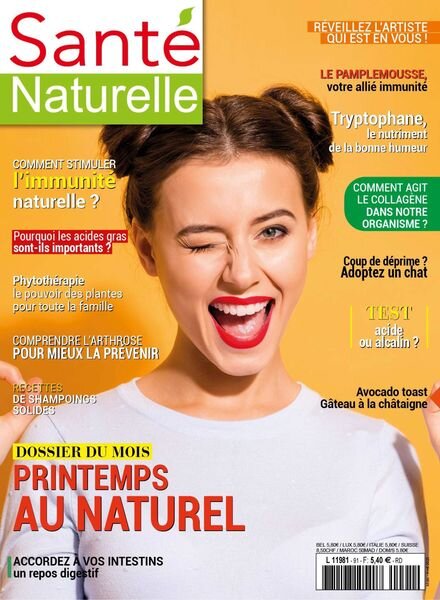 Sante Naturelle – 01 mars 2023 Cover