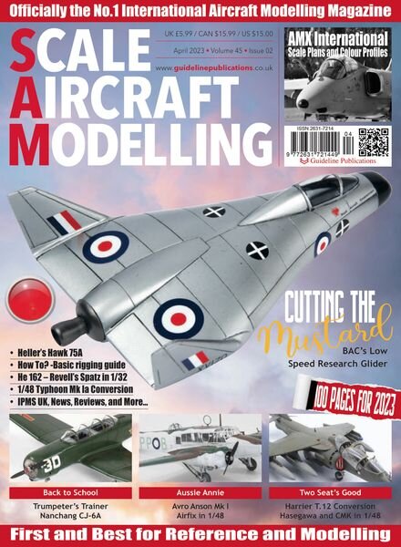 Scale Aircraft Modelling – April 2023 Cover
