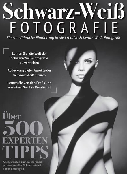 Schwarz-Weiss-Fotografie Das essentielle Handbuch – 14 Marz 2023 Cover