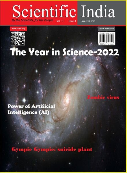 Scientific India – January-February 2023 Cover
