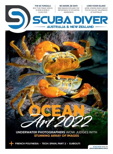 Scuba Diver Asia Pacific Edition – March 2023 Cover