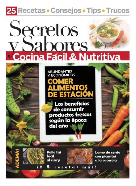 Secretos & Sabores – marzo 2023 Cover