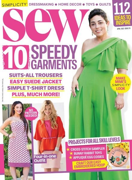 Sew – April 2023 Cover