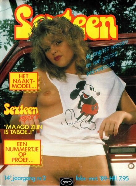 Sexteen – February 1989 Cover
