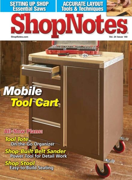 ShopNotes Magazine – February 2023 Cover