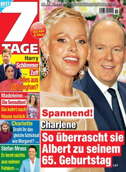 Sieben Tage – 11 Marz 2023 Cover