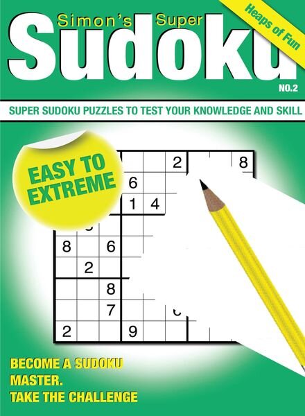 Simons Super Sudoku – 06 March 2023 Cover