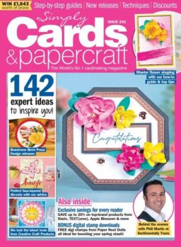 Simply Cards & Papercraft – Issue 242 – March 2023