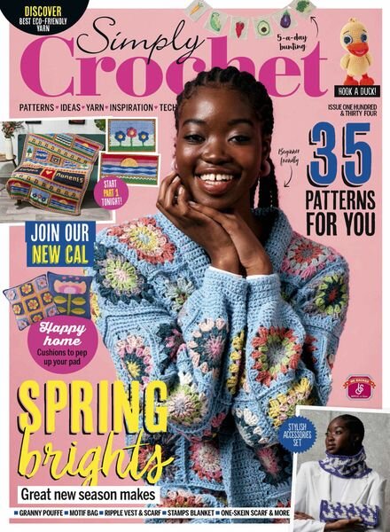 Simply Crochet – March 2023 Cover