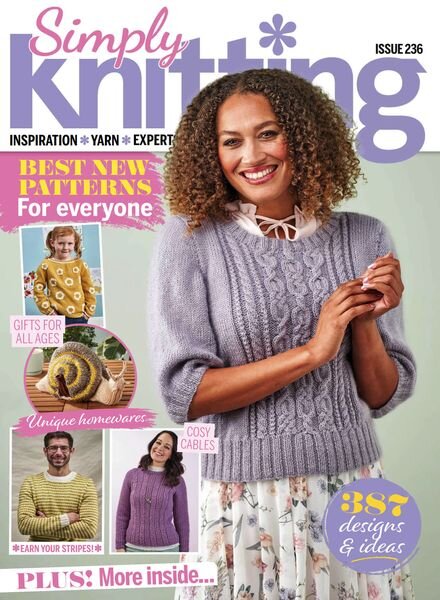 Simply Knitting – April 2023 Cover
