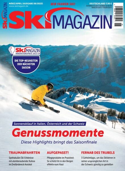 SkiMAGAZIN – Marz 2023 Cover