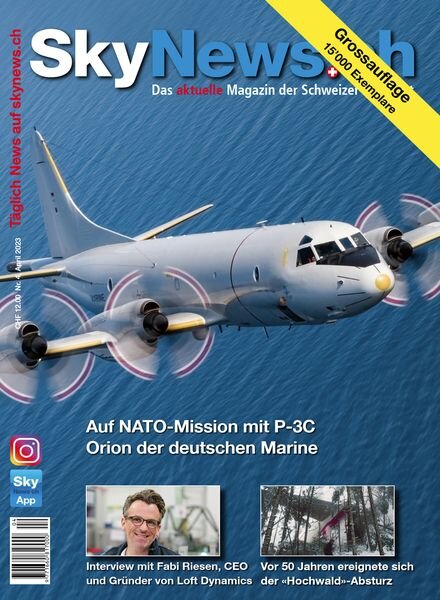 SkyNews.ch – April 2023 Cover