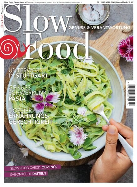 Slow Food Magazin – 28 Marz 2023 Cover