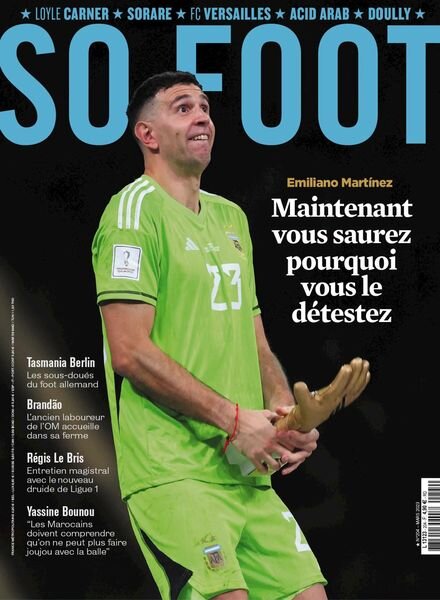 So Foot – 01 mars 2023 Cover