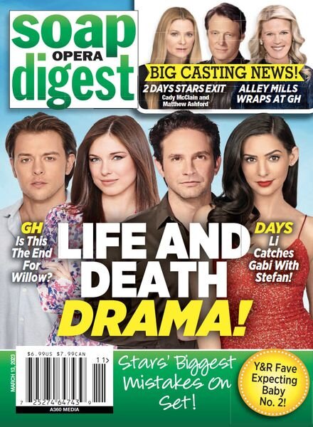 Soap Opera Digest – March 13 2023 Cover