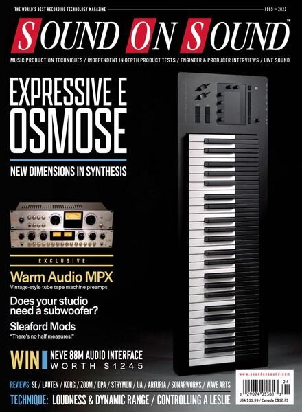 Sound On Sound USA – April 2023 Cover