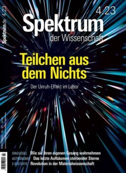 Spektrum der Wissenschaft – 18 Marz 2023