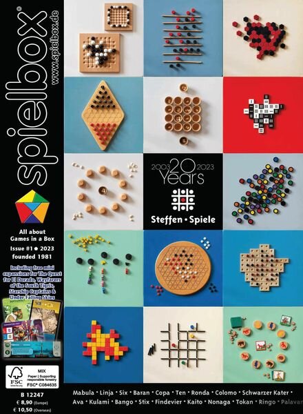 Spielbox English Edition – April 2023 Cover