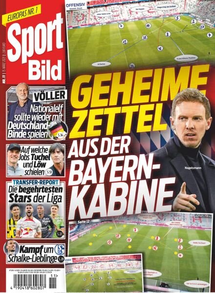 Sport Bild – 15 Marz 2023 Cover
