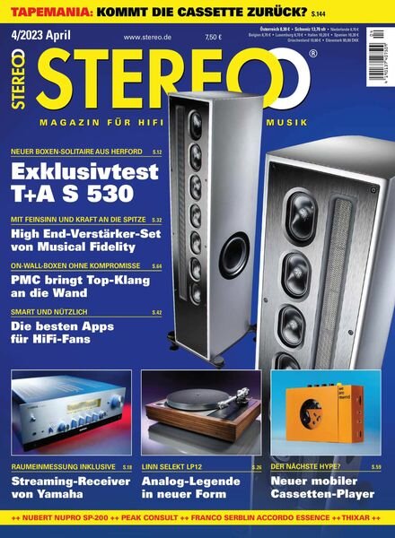 STEREO – April 2023 Cover