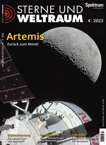 Sterne und Weltraum – Marz 2023 Cover