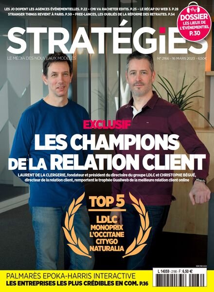 Strategies – 16 Mars 2023 Cover