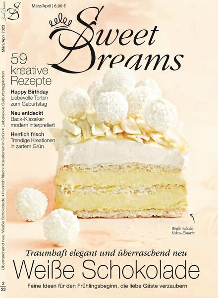 Sweet Dreams – Marz-April 2023 Cover