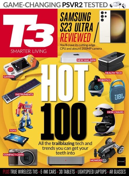 T3 UK – April 2023 Cover